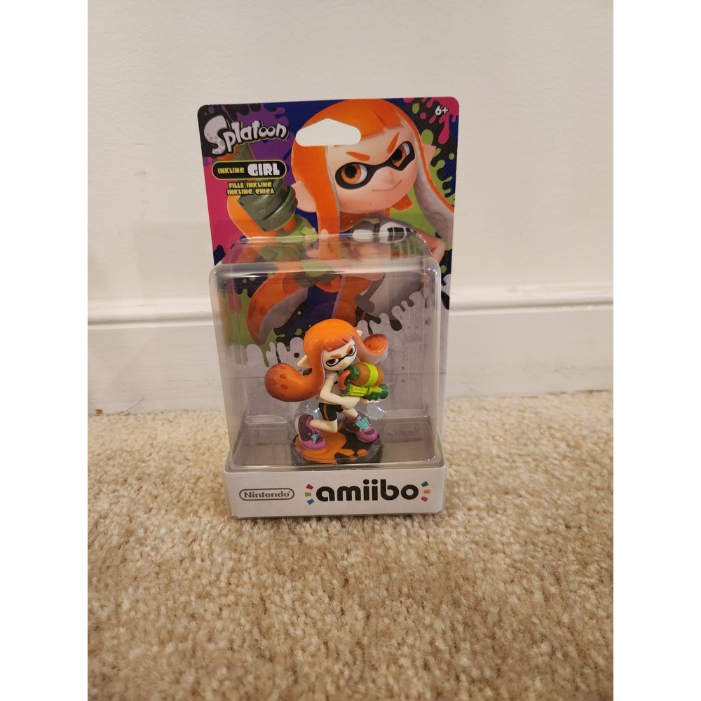 Inkling Girl Amiibo Splatoon New In Box